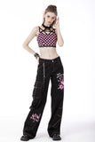 Rebel Girl - Punk Wide Leg Pants