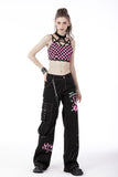 Rebel Girl - Punk Wide Leg Pants