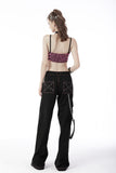 Rebel Girl - Punk Wide Leg Pants