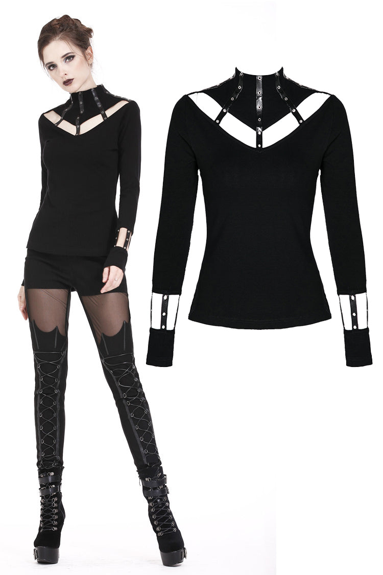 Highwaygirl: Punk Black Long Shirt