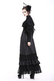 Country Lass: Modest Victorian Gothic Full sleeves Shirt