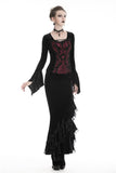 Bloody Kisses - Gothic Embroidered Top