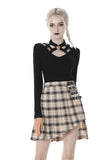 80s Punk Pop - Top with Strappy Neckline