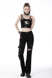 Leviathan: Punk Devil Fish Crop-top