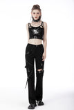 Leviathan: Punk Devil Fish Crop-top