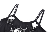 Leviathan: Punk Devil Fish Crop-top