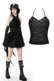 Evil Elite: Black Gothic Halter Top