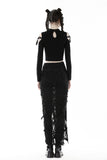 None The Better: Punk Decadent Cutout Top