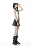 Creepy Kerli- Gothic Black and White Blouse