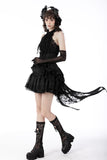 Love You To Death - Gothic Corset with Swallowtail